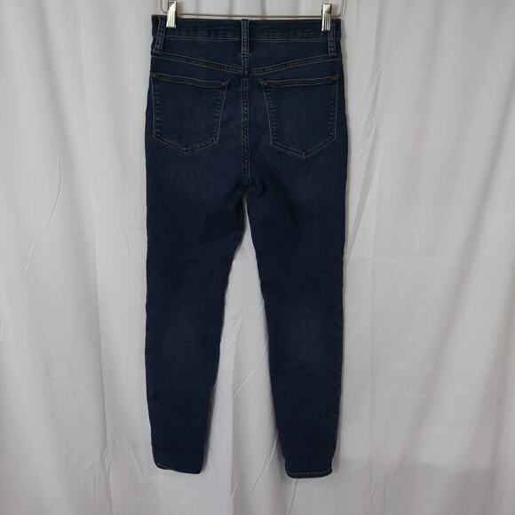 J Crew Jeans 5 Pocket High Rise Skinny Jeans Blue Size 26 - Picture 6 of 9